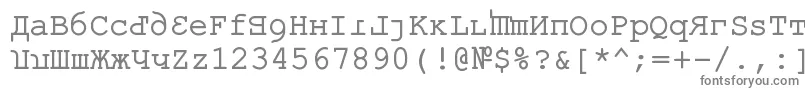 KremlinKourierIi Font – Gray Fonts