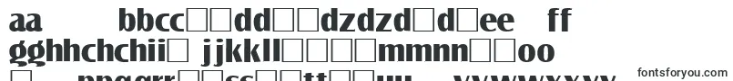 Czcionka NautosskRegular – słowackie czcionki