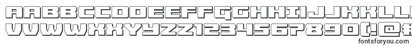 Cruiserfortress3D-Schriftart – 3D-Schriften