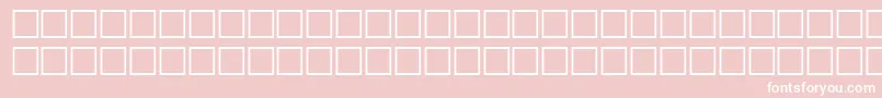 McsKofiSUNormal. Font – White Fonts on Pink Background