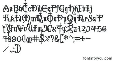Crusades font – medieval Fonts