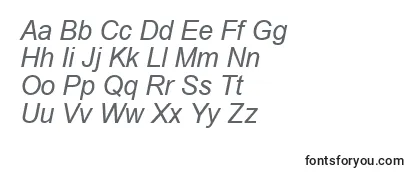 ArialCeItalic Font