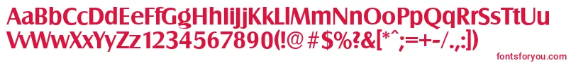 SalzburgserialBold Font – Red Fonts