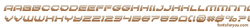 Pulsarclasssolidgradital Font – Brown Fonts on White Background