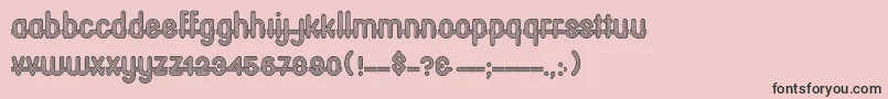 More about Oxfordcp Font Oxfordcp Font – Black Fonts on Pink Background