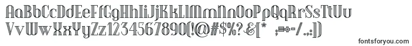 Debonairinlinenf Font – Fonts for Autocad