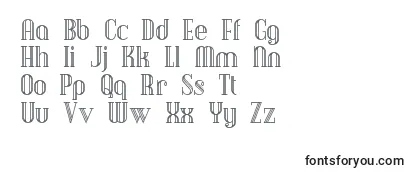 Обзор шрифта Debonairinlinenf