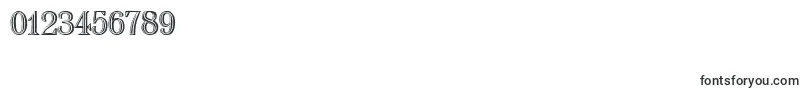NauertMedium-Schriftart – Schriften für Zahlen und Nummern