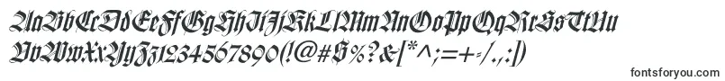 WilhelmklingsporgotischItalic Font – Fonts for VK