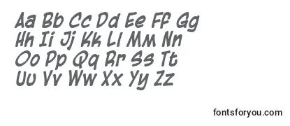 BlambotCasualBolditalic-fontti