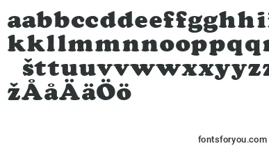 CoopaBlacka font – finnish Fonts
