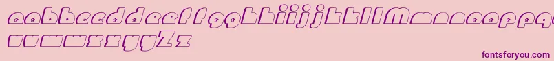 MightyGizmo Font – Purple Fonts on Pink Background