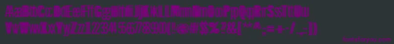 More about Twinsetsansone Font Twinsetsansone Font – Purple Fonts on Black Background
