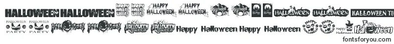 HalloweenLogo-fontti – Suositut fontit