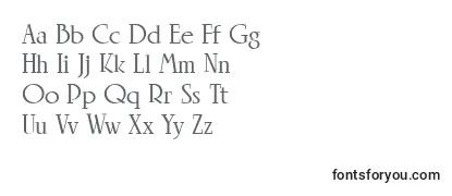 Przegląd czcionki LinotypeRowenaMedium