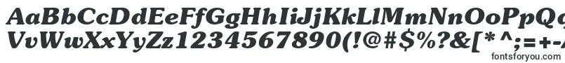 Шрифт SouvenirstdBolditalic – шрифты, поддерживающие различные языки