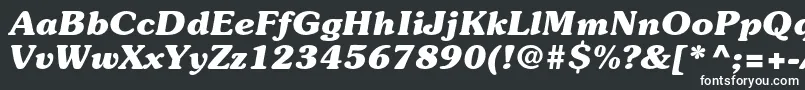 SouvenirstdBolditalic-fontti – valkoiset fontit