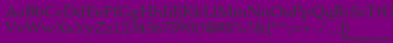 En savoir plus sur la police PalatinoLtRoman Police PalatinoLtRoman – polices noires sur fond violet