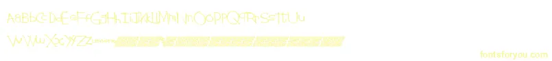 Stringtheory-Schriftart – Gelbe Schriften