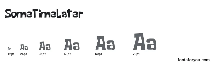 SomeTimeLater Font Sizes