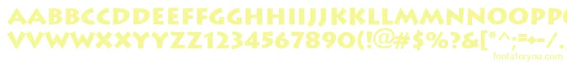 LithographBold Font – Yellow Fonts