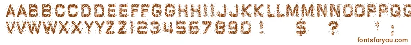 GlazKrakSolid Font – Brown Fonts