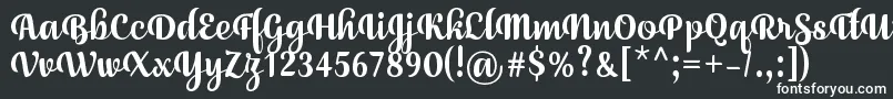 JulySeventhRegular Font – White Fonts