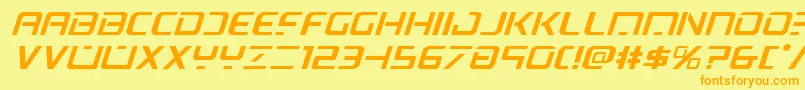 Подробнее о шрифте Psyonicexpandital Шрифт Psyonicexpandital – оранжевые шрифты на жёлтом фоне