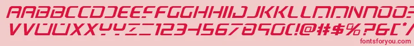 More about Psyonicexpandital Font Psyonicexpandital Font – Red Fonts on Pink Background