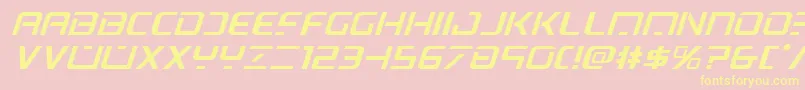 More about Psyonicexpandital Font Psyonicexpandital Font – Yellow Fonts on Pink Background