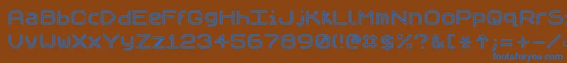 Подробнее о шрифте Speculo Шрифт Speculo – синие шрифты на коричневом фоне