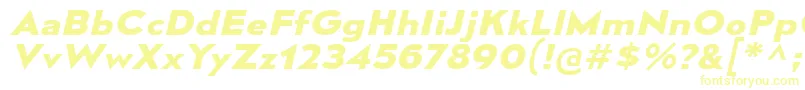 MesmerizeExBdIt Font – Yellow Fonts