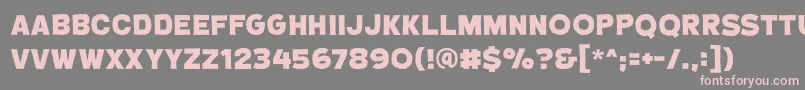 More about CryptcreepbbHeavy Font CryptcreepbbHeavy Font – Pink Fonts on Gray Background