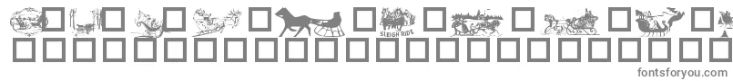 More about Sleigh Font Sleigh Font – Gray Fonts on White Background