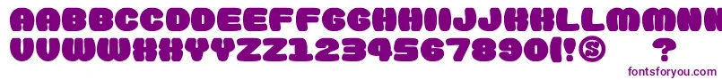 GomariceDoughnutMonster Font – Purple Fonts