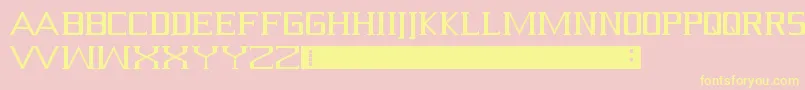 fuente Serif – Fuentes Amarillas Sobre Fondo Rosa