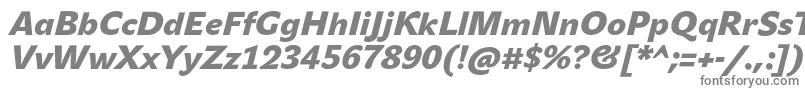 JohnsansBlackProItalic Font – Gray Fonts
