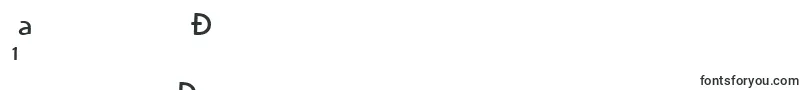 ItcHighlanderLtBook-Schriftart – kirgisische Schriften