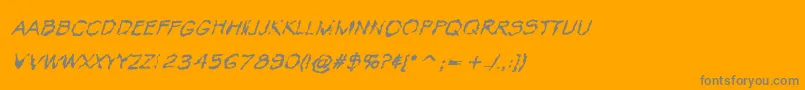 Más sobre la fuente VtcKrinkleKutRegularItalic fuente VtcKrinkleKutRegularItalic – Fuentes Grises Sobre Fondo Naranja