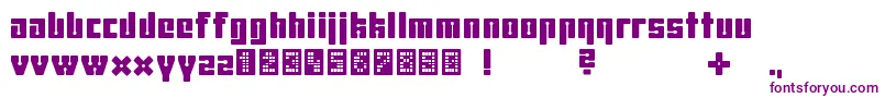 Uhura2239-Schriftart – Violette Schriften