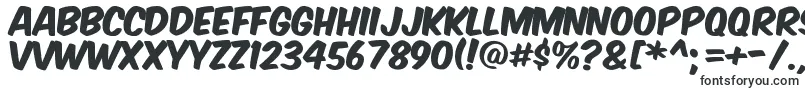 Шрифт Komikax – шрифты для Манги
