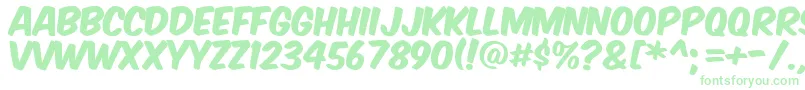 Komikax Font – Green Fonts