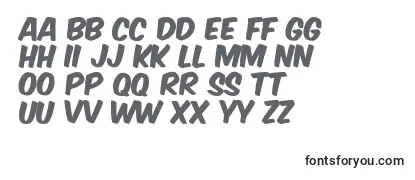 Обзор шрифта Komikax