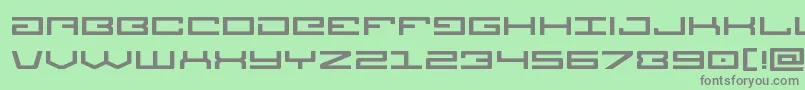 Шрифт Legionexpand – серые шрифты на зелёном фоне