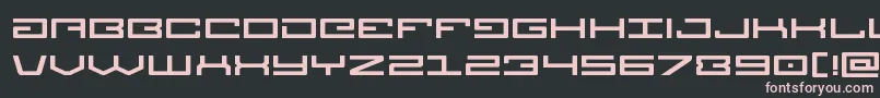 Legionexpand Font – Pink Fonts on Black Background