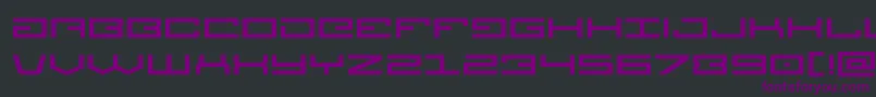 Legionexpand Font – Purple Fonts on Black Background