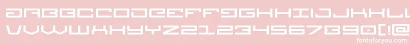 Шрифт Legionexpand – белые шрифты на розовом фоне