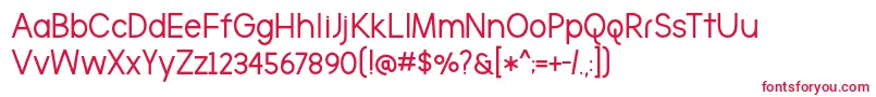 TheBrooklynBoldDemo Font – Red Fonts