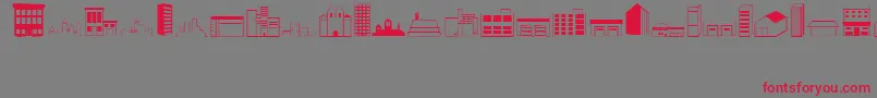 Fts8 Font – Red Fonts on Gray Background