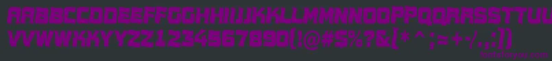 AConceptotitulnrwv Font – Purple Fonts on Black Background